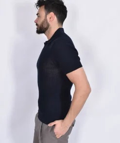Rakkì Polo<Polo scollo V blu Mcqueen Mercedes 300