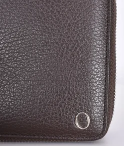 ORCIANI Portafogli<Portafoglio micron zip ebano