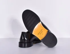 DOUCAL'S Scarpe<Scarpe derby pelle nere stringate horse