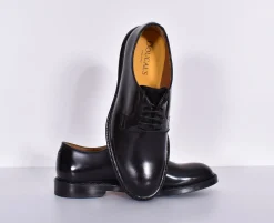 DOUCAL'S Scarpe<Scarpe derby pelle nere stringate horse