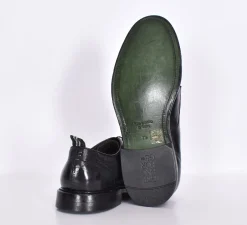 GREEN GEORGE Scarpe<Scarpe derby pelle lavata nere Maremma