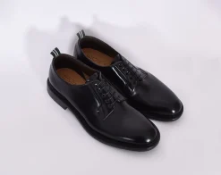 GREEN GEORGE Scarpe<Scarpe derby polished stringate nere