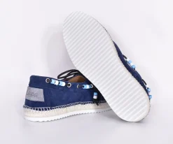 Lagoa Scarpe<Scarpe Nautico Suede blu