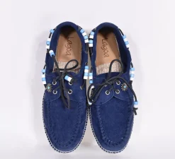 Lagoa Scarpe<Scarpe Nautico Suede blu