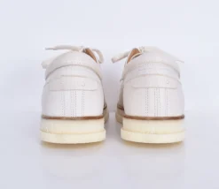 SHOTO Scarpe<Scarpe barca salice bianco burro pelle