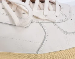 SHOTO Sneakers<Scarpe sneakers salice fatte a mano bianco