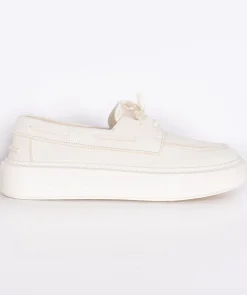 HENDERSON Scarpe<Scarpe sneakers mocassini bianche pelle Ghibli