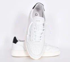 D.A.T.E. Sneakers<Sneakers DATE court calf bianco nero