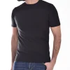 DANIELE FIESOLI Maglie<T shirt maglia dry cotton nera