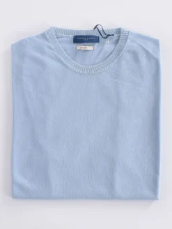 DANIELE FIESOLI Maglie<T shirt maglia dry cotton celeste