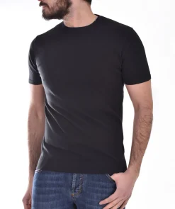DANIELE FIESOLI Maglie<T shirt maglia dry cotton nera