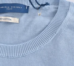 DANIELE FIESOLI Maglie<T shirt maglia dry cotton celeste