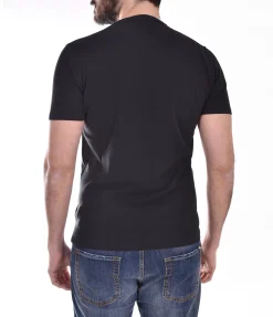 DANIELE FIESOLI Maglie<T shirt maglia dry cotton nera