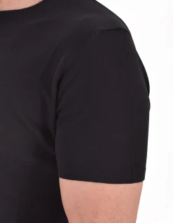 DANIELE FIESOLI Maglie<T shirt maglia dry cotton nera