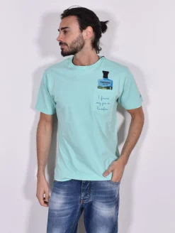 MC2 SAINT BARTH T-shirt<T shirt Dry gin portofino verde acqua