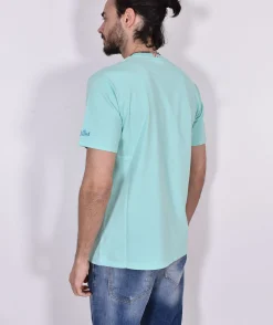 MC2 SAINT BARTH T-shirt<T shirt Dry gin portofino verde acqua