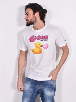 MC2 SAINT BARTH T-shirt<T shirt Ducky Big Babol bianca