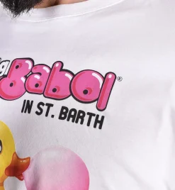 MC2 SAINT BARTH T-shirt<T shirt Ducky Big Babol bianca