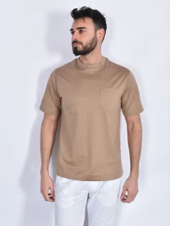 CIRCOLO 1901 T-shirt<T-shirt jersey taschino canapa