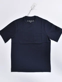 CIRCOLO 1901 T-shirt<T-shirt jersey taschino blu