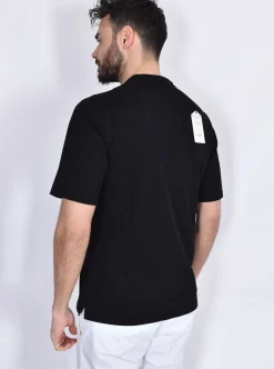 CIRCOLO 1901 T-shirt<T-shirt nera piquet