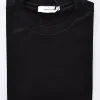 GRAN SASSO T-shirt<T-shirt filo Scozia nera