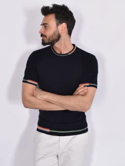 BOB Maglie<t-shirt maglia Willis blu