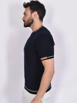 BOB Maglie<t-shirt maglia Willis blu