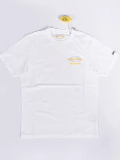 MC2 SAINT BARTH T-shirt<T-shirt bianca Magnum marine