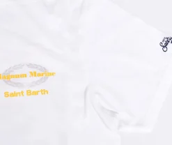 MC2 SAINT BARTH T-shirt<T-shirt bianca Magnum marine