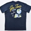 MC2 SAINT BARTH T-shirt<T-shirt blu drink gin tonic