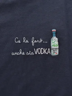 MC2 SAINT BARTH T-shirt<T-shirt blu ce la farò Vodka