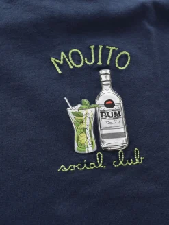 MC2 SAINT BARTH T-shirt<T-shirt blu mojito social club