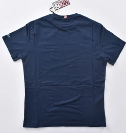 MC2 SAINT BARTH T-shirt<T-shirt blu dondolo con il gin