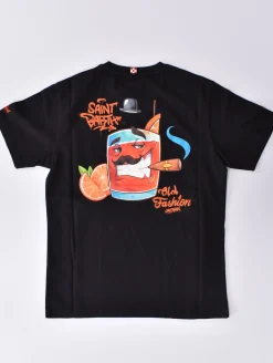 MC2 SAINT BARTH T-shirt<T-shirt Crypto puppet nera old fashion