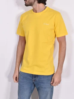 MC2 SAINT BARTH T-shirt<T-shirt Dover arancio logo