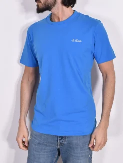 MC2 SAINT BARTH T-shirt<T-shirt Dover blu royal logo