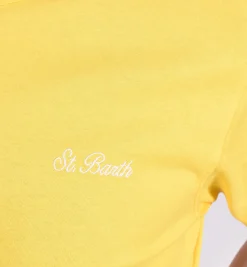 MC2 SAINT BARTH T-shirt<T-shirt Dover arancio logo