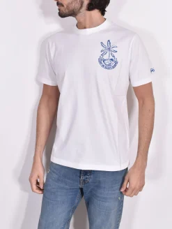 MC2 SAINT BARTH T-shirt<T-shirt Lost in Saint Barth bianca