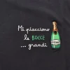 MC2 SAINT BARTH T-shirt<T-shirt nera bocce grandi