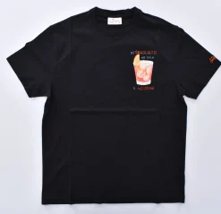 MC2 SAINT BARTH T-shirt<T-shirt nera ho sbagliato negroni