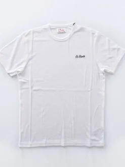 MC2 SAINT BARTH T-shirt<T-shirt spugna bianca sponge