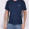 MC2 SAINT BARTH T-shirt<T-shirt spugna blu sponge