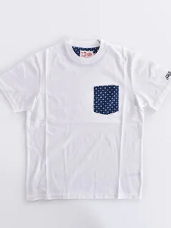 MC2 SAINT BARTH T-shirt<T-shirt taschino blu flower tie