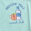 MC2 SAINT BARTH T-shirt<T-shirt verde acqua social Moscow mule