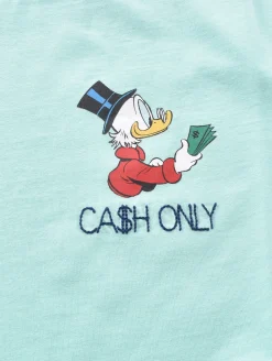 MC2 SAINT BARTH T-shirt<T-shirt verde acqua Paperone Cash only Scrooge