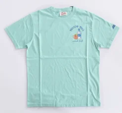 MC2 SAINT BARTH T-shirt<T-shirt verde acqua social Moscow mule