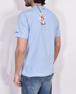 MC2 SAINT BARTH T-shirt<T-shirt Very Miami azzurra