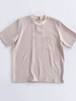 YES LONDON T-shirt<T-shirt beige taschino oversize