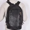 CAMPOMAGGI Zaini<Zaino pelle vacchetta nero Teodorano Frassino